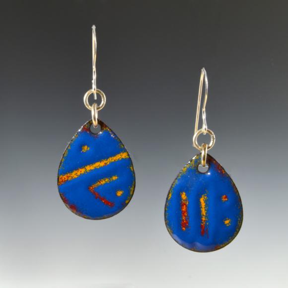 Sgraffito Earrings