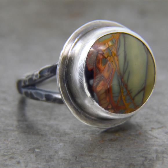 Jasper Stone Ring