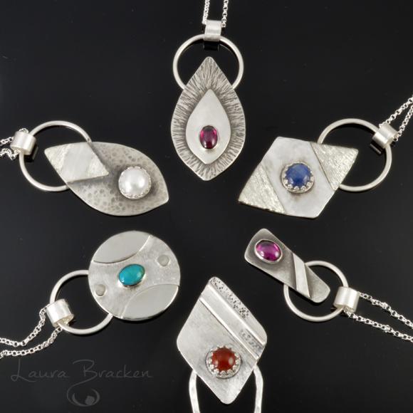 Pendants from the Geometrics Collection