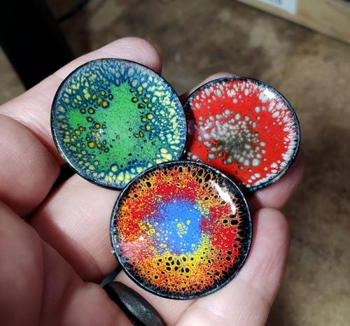 Part 3 of Enamel Recipe Tutorial for Crackle Clear