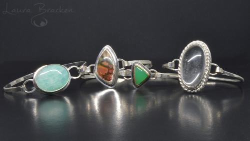 Bezel Set Stone Tension Bracelets Tutorial