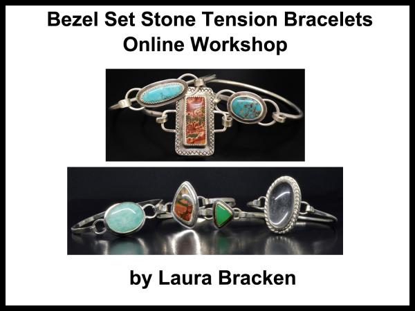 Bezel Set Stone Tension Bracelets Tutorial